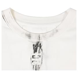 Givenchy-Givenchy Trompe-L'oeil Effect Oversized T-Shirt in White Cotton-Other