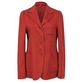 Bottega Veneta Blazer in Red Wool Red