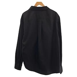 Balenciaga-Balenciaga Cotton XXS Long Sleeve Shirt 658854-Black
