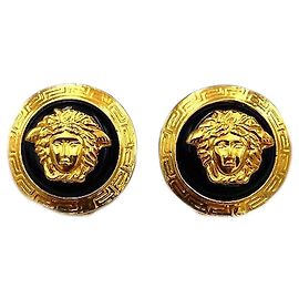 Orecchini Clip Medusa Versace D'oro
