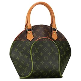 Louis Vuitton-Louis Vuitton Brown Monogram Ellipse PM-Brown