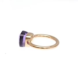 Pomellato-Pomellato Nudo Amethyst Band Ring-Golden