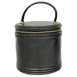 Louis Vuitton-Louis Vuitton Epi Cannes Handbag in Noir-Black