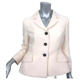 Dior Bar jacket eggshell wool and silk Eggshell