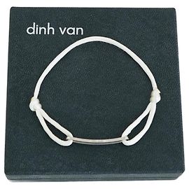Pulsera de oro blanco Dinh Van Maillon Plata