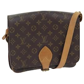 Louis Vuitton-LOUIS VUITTON Monogram Cartouchiere GM Shoulder Bag M51252 LV Auth 91473-Monogram
