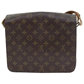Louis Vuitton-LOUIS VUITTON Monogram Cartouchiere GM Shoulder Bag M51252 LV Auth 91473-Monogram