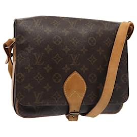 Louis Vuitton-LOUIS VUITTON Monogram Cartouchiere GM Shoulder Bag M51252 LV Auth am6823-Monogram