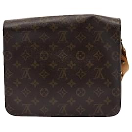 Louis Vuitton-LOUIS VUITTON Monogram Cartouchiere GM Shoulder Bag M51252 LV Auth am6823-Monogram