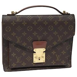 Louis Vuitton-LOUIS VUITTON Monogram Monceau 28 Hand Bag 2way M51185 LV Auth yk15213-Monogram