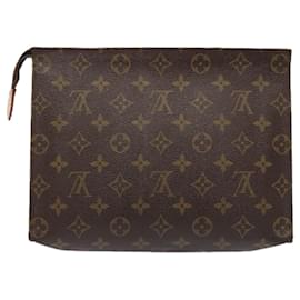 Louis Vuitton-LOUIS VUITTON Monogram Poche Toilette 26 Pouch M47542 LV Auth yk14977-Monogram