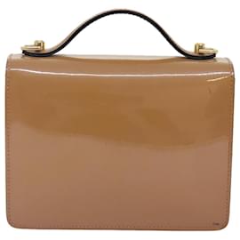 Louis Vuitton-LOUIS VUITTON Vernis Monceau BB Hand Bag 2way Rose Velours M91580 LV Auth 91795-Pink