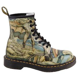Dr. Martens Botas de couro Verde