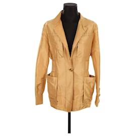 Gucci-Silk jacket-Yellow