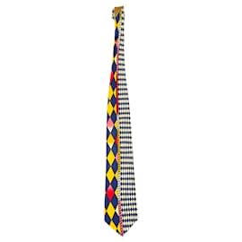 Versace-Gianni Versace Versus Printed Tie-Multiple colors