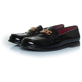 Valentino Garavani, mocassin Chainlord en noir Noir