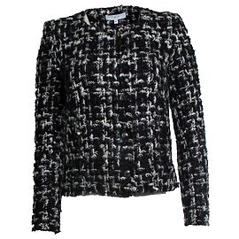 IRO, Nalokie Tweedjacke in Schwarz und Weiß Schwarz Weiß