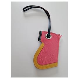 Hermès-CAMAIL bag charm-Pink