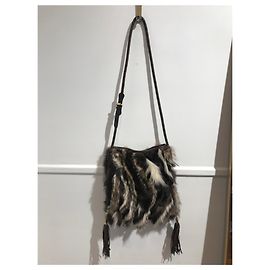 Sacs à main EMILIO PUCCI T. Fourrure Marron
