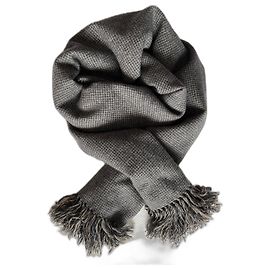 Yves Saint Laurent Châle en cachemire Gris