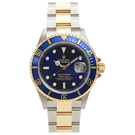 Rolex-Rolex Submariner Blue Dial Automatic Watch 16613-Blue