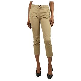 Valentino Pantalones de algodón neutros - talla UK 6 Otro