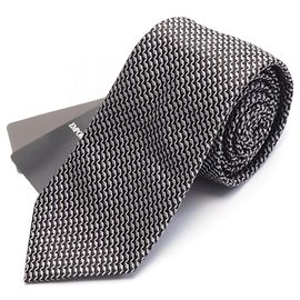 Emporio Armani Silk Tie Gray/Black Other