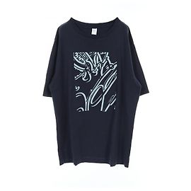 Top de algodón Scrit efecto ante de Berluti Azul marino