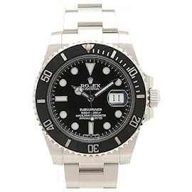 Rolex-Rolex Submariner Automatic Black Dial Watch-Black