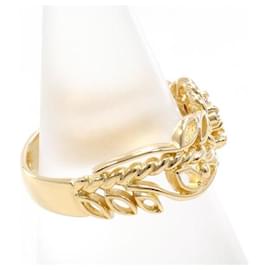Autre Marque-K18 Yellow Gold Diamond Ring-Golden