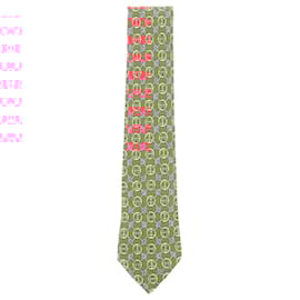 Hermès-HERMES  Ties T.  Silk-Orange