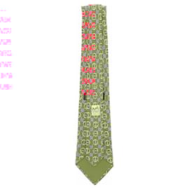 Hermès-HERMES  Ties T.  Silk-Orange