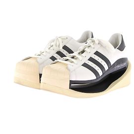 Baskets Adidas T.EU 42 Cuir Blanc