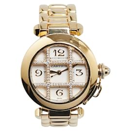 Cartier-Cartier Pasha Grid Diamond Watch-Other