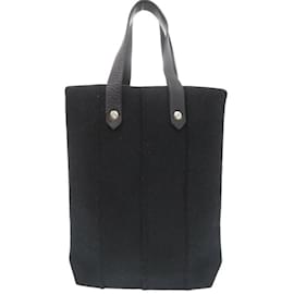 Hermès-Sac à main Hermes Amedaba-Noir