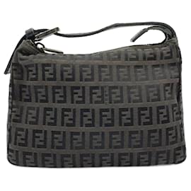 Fendi-Fendi Zucchino Handbag-Brown