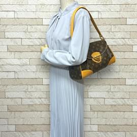 Louis Vuitton-Louis Vuitton Beverly MM Monogram Shoulder Bag-Brown