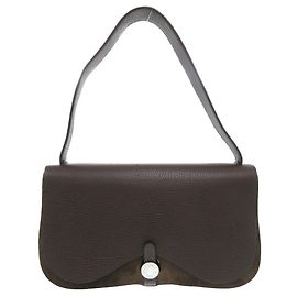 Hermès Borsa Hermes Colorado PM in Havane Marrone