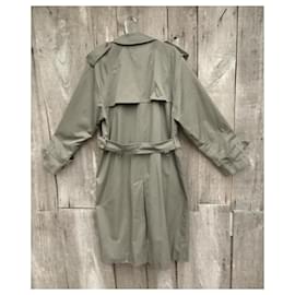 Burberry-Men Coats Outerwear-Khaki