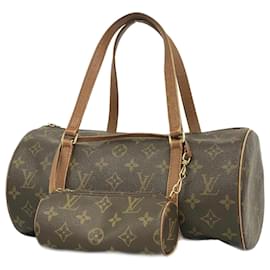 Louis Vuitton-Louis Vuitton Monogram Papillon 30 Handbag-Brown