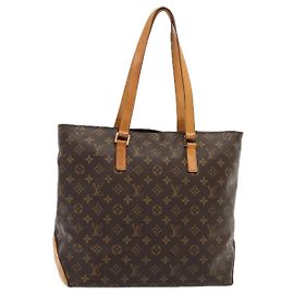 LOUIS VUITTON Sac Cabas Mezzo Monogram M51151 LV Auth 89686 Monogramme