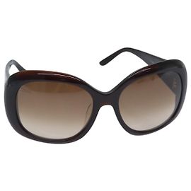 Gafas de sol LOEWE de plástico marrón Auth yk15084 Castaño
