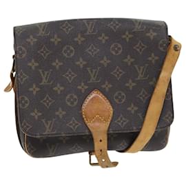 Louis Vuitton-LOUIS VUITTON Monogram Cartouchiere GM Shoulder Bag M51252 LV Auth 90840-Monogram