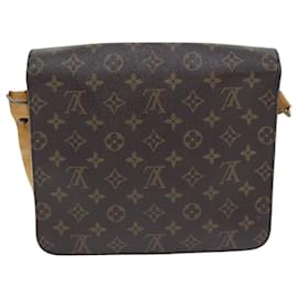Louis Vuitton-LOUIS VUITTON Monogram Cartouchiere GM Shoulder Bag M51252 LV Auth 90840-Monogram