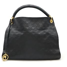 Louis Vuitton-Louis Vuitton Monogram Empreinte Artsy MM Tote Bag-Other,Navy blue