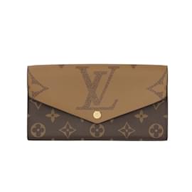Louis Vuitton-Louis Vuitton Portefeuille Sarah Monogram Giant Long Wallet-Brown