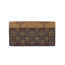 Louis Vuitton-Louis Vuitton Portefeuille Sarah Monogram Giant Long Wallet-Brown