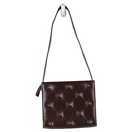 Thierry Mugler Borsa a spalla in pelle Marrone
