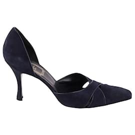 Dior-Leather heels-Blue