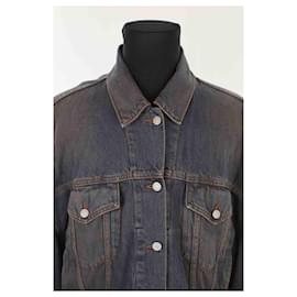 Acne-Cotton jacket-Blue